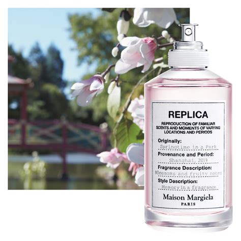 replica perfume walk in the park|replica springtime in a park perfume.